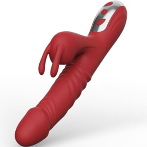 Armony-Vibratore 'suck' Rabbit con Suzione Borgogna-Silicio, 12