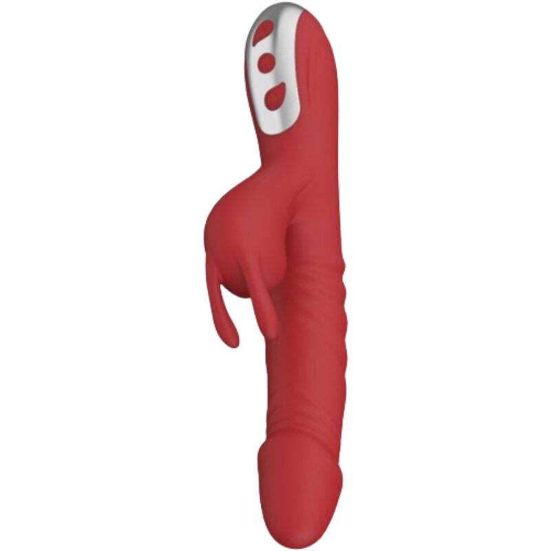 Armony-Vibratore 'suck' Rabbit con Suzione Borgogna-Silicio, 12 · Vibratori (immagine 3)
