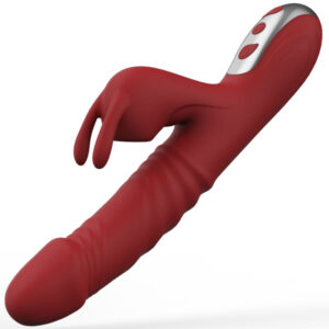 Armony-Vibratore 'suck' Rabbit con Suzione Borgogna-Silicio, 12 · Vibratori (immagine 4)