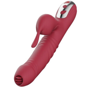 Armony-Suck Vibratore e Sucker con Lingua Stimolante