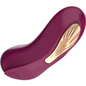 Armony-Stimolatore G-spot con funzione di aspirazione Burgund-Silicone, 7 · Vibratori (imaginea 6)