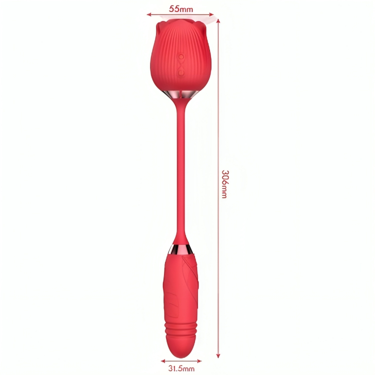 Armony-Delight Fiore Vibratore con aspirazione e impulsi · Vibratori (immagine 3)
