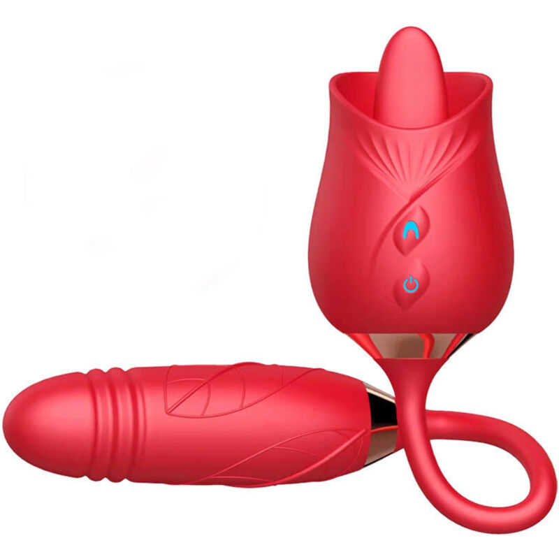 Armony-Delight Fiore Vibratore con Lingua Rossa 2 Armony-Delight Fiore Vibratore con Lingua Rossa · Vibratori (imaginea 2)