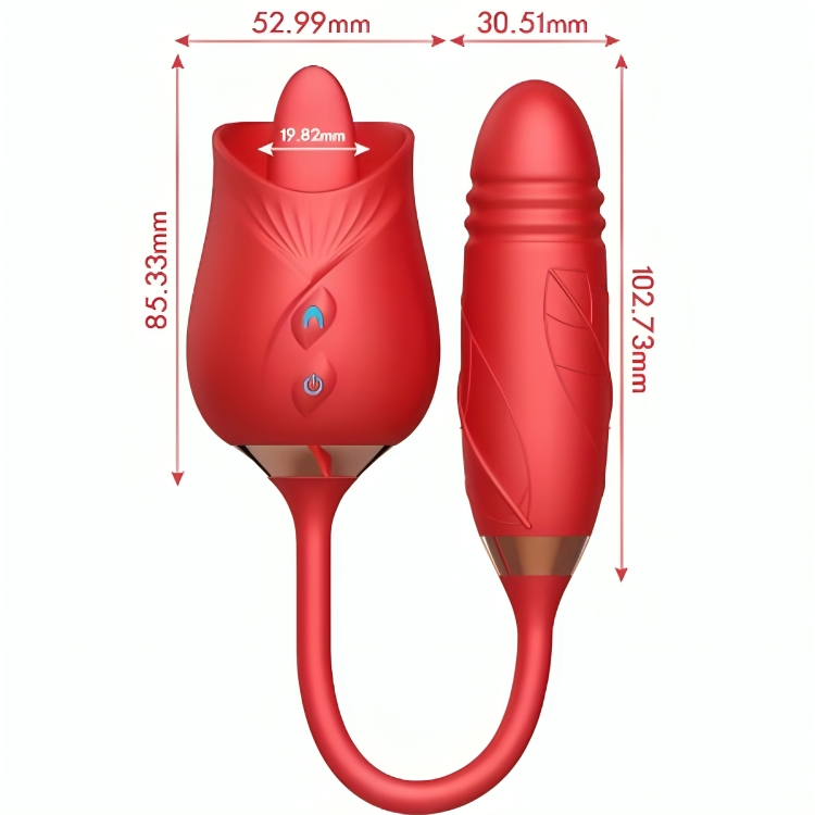 Armony-Delight Fiore Vibratore con Lingua Rossa 3 Armony-Delight Fiore Vibratore con Lingua Rossa · Vibratori (imaginea 3)