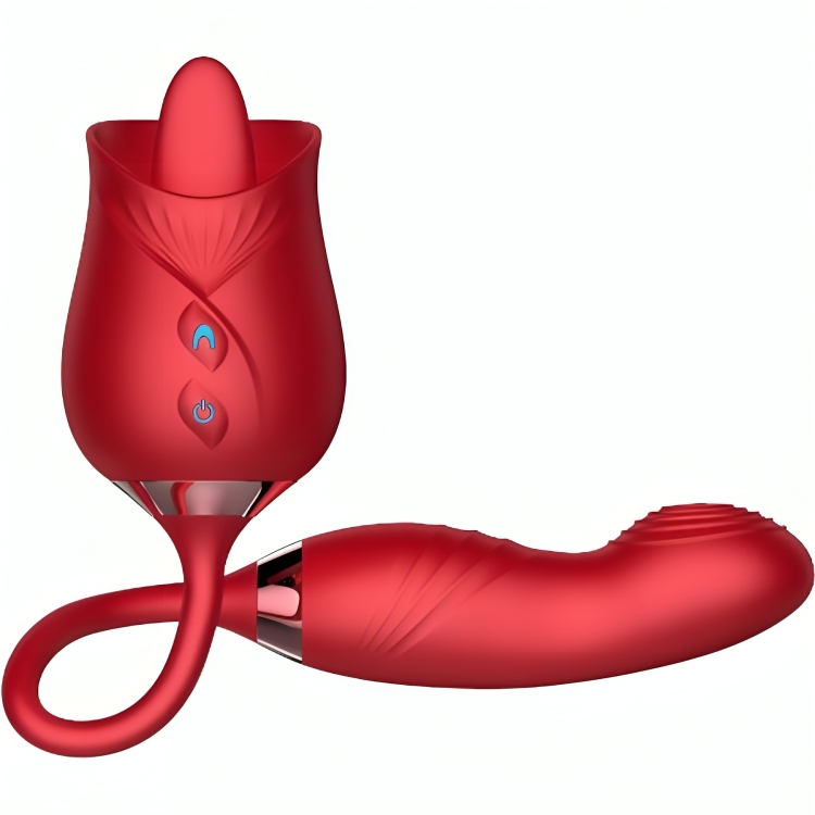 Armony-Delight Flower Vibrator con Lingua Rossa e Funzione 2 Armony-Delight Flower Vibrator con Lingua Rossa e Funzione · Vibratori (imaginea 2)