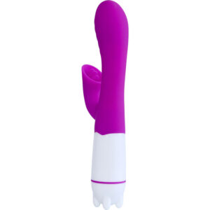 Armony-Happy Vibratore con Lingua Viola Ricaricabile-Silicone, 12 · Vibratori (imaginea 3)