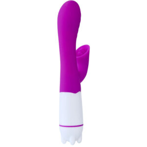 Armony-Happy Vibratore con Lingua Viola Ricaricabile-Silicone, 12 · Vibratori (imaginea 4)