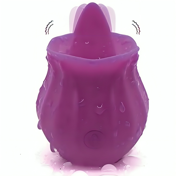 Armony-Fig Vibratore con Lingua-Silicio, 10 velocità