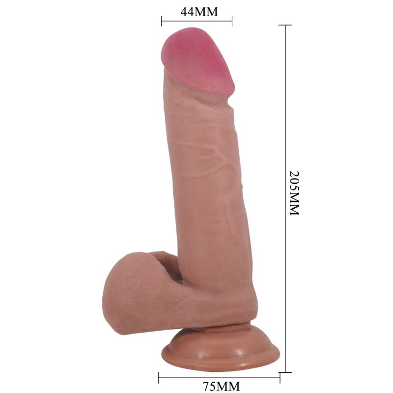 Dildos-Sliding Skin Series Dildo Realistico con Pelle Scivolosa 3 Dildos-Sliding Skin Series Dildo Realistico con Pelle Scivolosa — PRETTY LOVE · Dildo & Stimolatori (immagine 3)