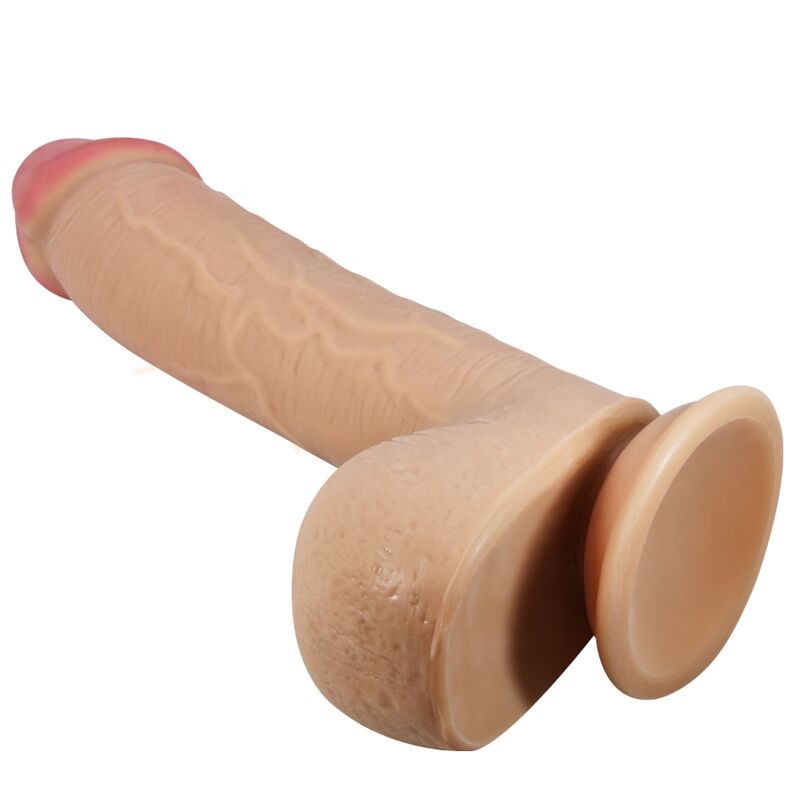 Dildos-Sliding Skin Series Dildo Realista con Ventosa, Flesh 23.4 cm 1 Dildos-Sliding Skin Series Dildo Realista con Ventosa, Flesh 23.4 cm — PRETTY LOVE · Dildo & Stimolatori