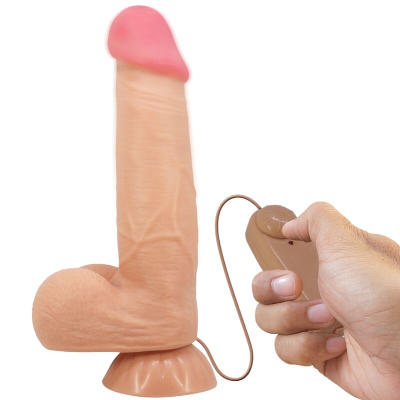 Dildos-Sliding Skin Series Dildo Realistico con Ventosa — PRETTY LOVE · Dildo & Stimolatori