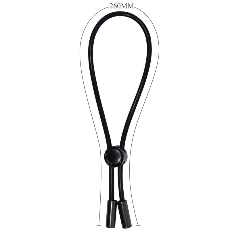 For Him-Anello fallico con cavo e testicoli-silicone, impermeabile 3 For Him-Anello fallico con cavo e testicoli-silicone, impermeabile — PRETTY LOVE · Anelli & Guaine per pene (imaginea 3)