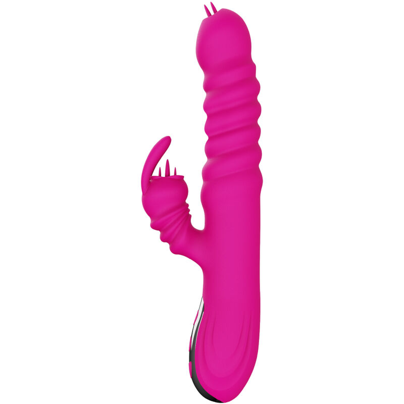 Armony-Rabbit doppia lingua vibratore multifunzione fucsia · Vibratori (imaginea 4)
