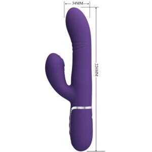 High Tech-Vibratore multifunzione coniglio G-spot in silicone 25 High Tech-Vibratore multifunzione coniglio G-spot in silicone — PRETTY LOVE · Vibratori (imaginea 3)