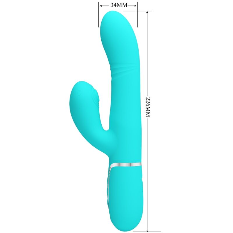 High Tech-Vibratore multifunzione Rabbit G-spot Aqua 3 High Tech-Vibratore multifunzione Rabbit G-spot Aqua — PRETTY LOVE · Vibratori (imaginea 3)