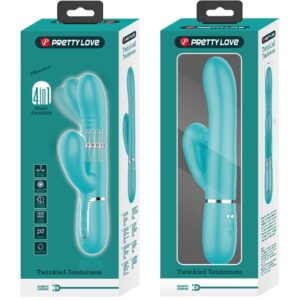 High Tech-Vibratore multifunzione Rabbit G-spot Aqua — PRETTY LOVE · Vibratori (imaginea 4)
