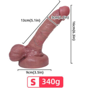Armony-Dildo Realistico in Silicone Liquido 13 cm · Dildo & Stimolatori (immagine 4)