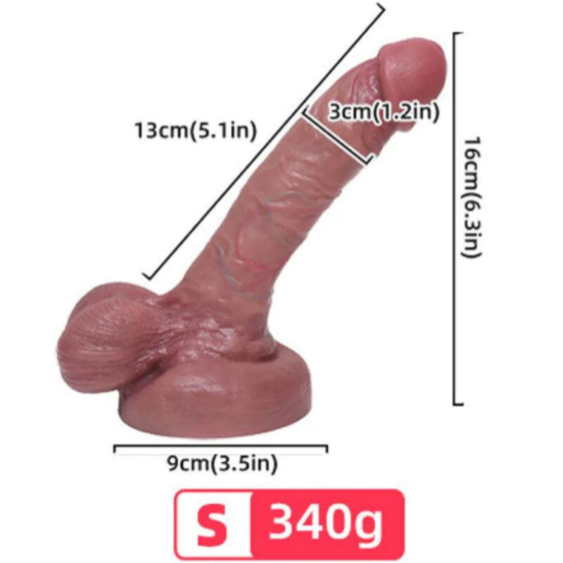 Armony-Dildo Realistico in Silicone Liquido 13 cm · Dildo & Stimolatori (immagine 4)