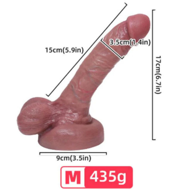 Armony-Dildo Realistico Silicone Liquido 15 cm · Dildo & Stimolatori (immagine 4)