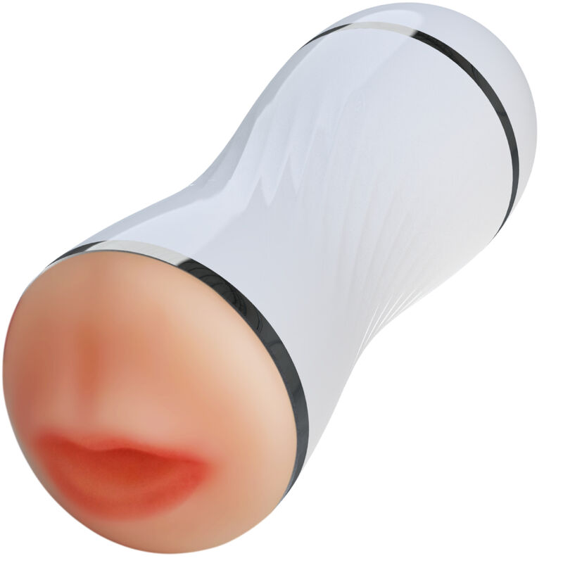 Armony-Masturbatore Doppia Vagina e Bocca, Bianco-TPE 3 Armony-Masturbatore Doppia Vagina e Bocca, Bianco-TPE · Masturbatori (imaginea 3)