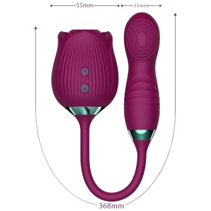 Armony-Delight Flower Stimolatore con Suzione e Pulso 2 Armony-Delight Flower Stimolatore con Suzione e Pulso · Vibratori (imaginea 2)
