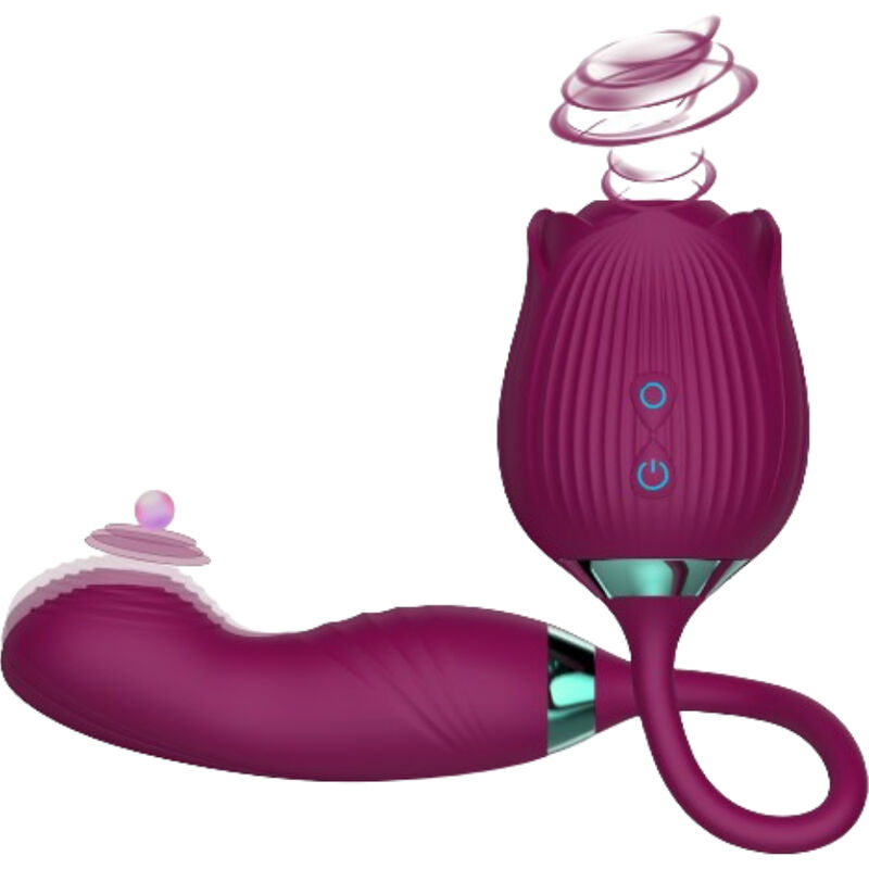 Armony-Delight Flower Stimolatore con Suzione e Pulso 1 Armony-Delight Flower Stimolatore con Suzione e Pulso · Vibratori