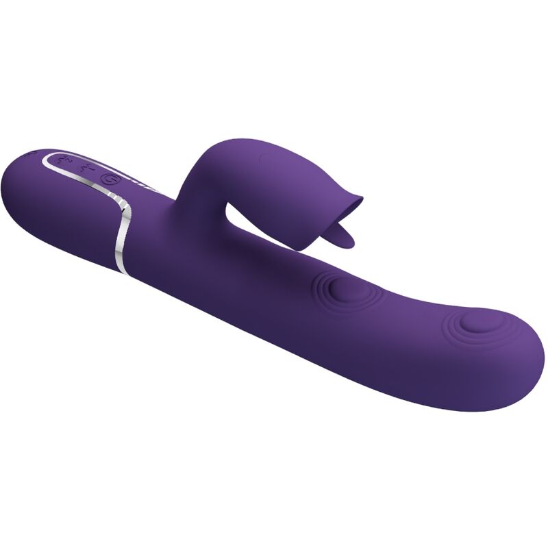 High Tech-Vibratore coniglio con funzione di liquefazione in silicone — PRETTY LOVE · Vibratori (imaginea 5)