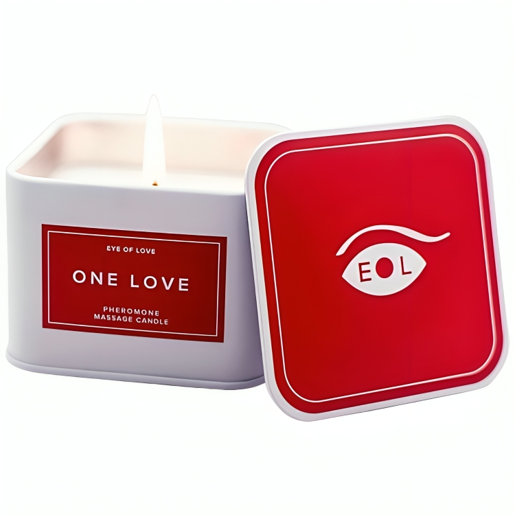 Eye of Love-Candela da massaggio One Love per le donne 150 ml
