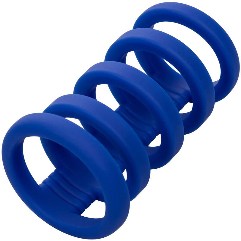 Calexotics-Xtreme Gabbia per Pene Blu-Silicone · Anelli & Guaine per pene
