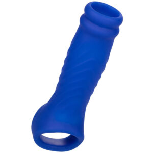 Calexotics-Wave Guaina Pene di Silicone Liquido, Blu · Anelli & Guaine per pene