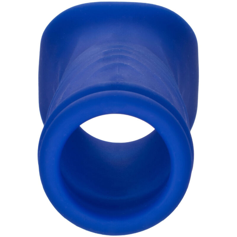 Calexotics-Wave Guaina Pene di Silicone Liquido, Blu 3 Calexotics-Wave Guaina Pene di Silicone Liquido, Blu · Anelli & Guaine per pene (imaginea 3)