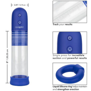 Calexotics-Kit pompa di erezione ricaricabile in silicone 10 Calexotics-Kit pompa di erezione ricaricabile in silicone · Anelli & Guaine per pene (imaginea 4)