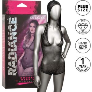 Calexotics-Radiance Body con Chiusura e Scollatura a V, Plus · Lingerie sexy donna