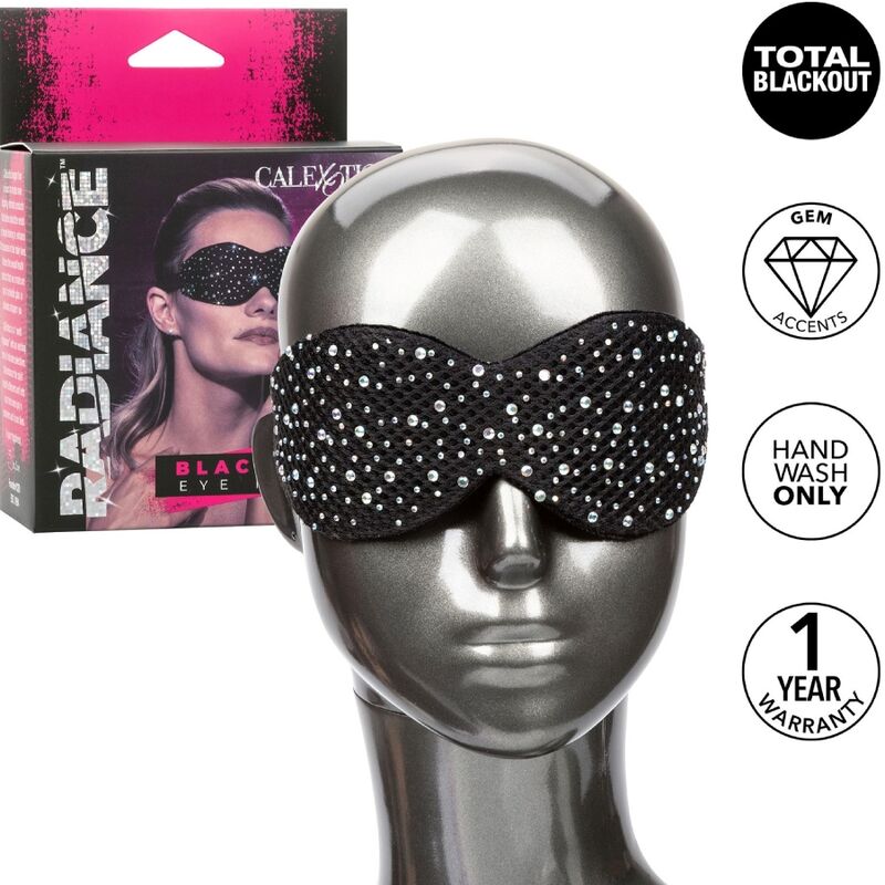 Calexotics-Radiance Blackout Maschera per gli Occhi con Strass