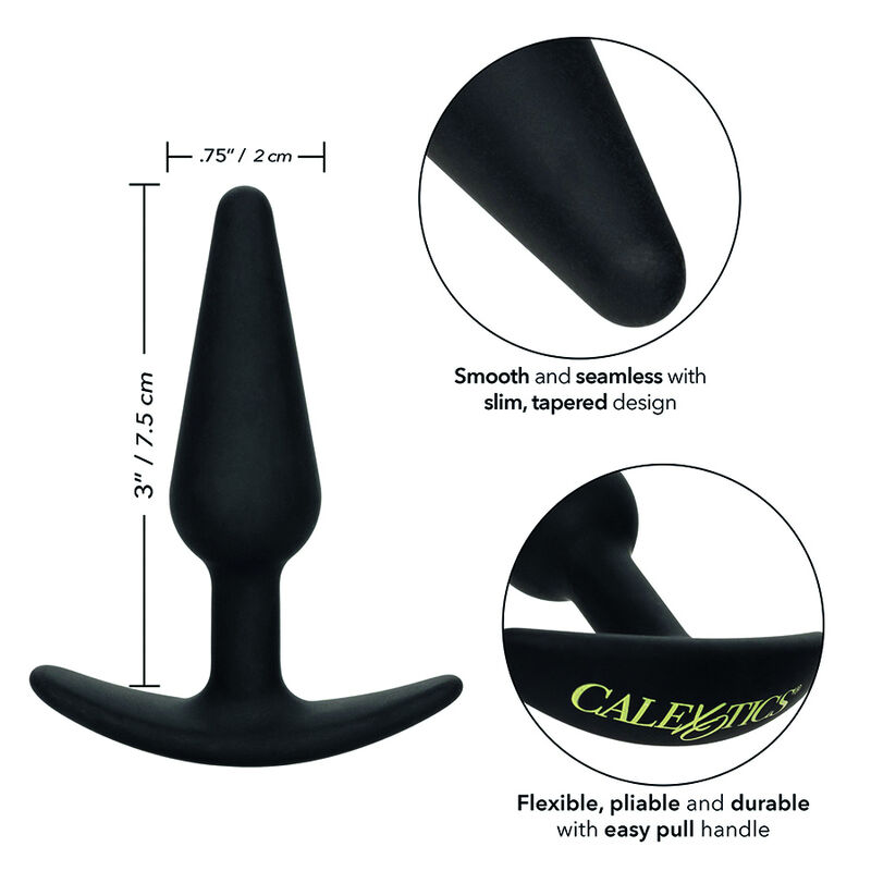 Calexotics-Boundless Plug anale Slim-Silicone 3 Calexotics-Boundless Plug anale Slim-Silicone · Giocattoli anali (imaginea 3)