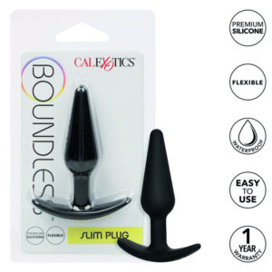 Calexotics-Boundless Plug anale Slim-Silicone · Giocattoli anali (imaginea 8)