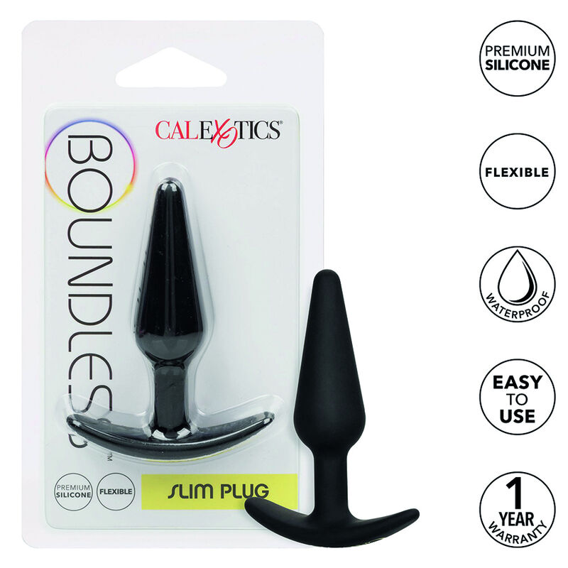 Calexotics-Boundless Plug anale Slim-Silicone · Giocattoli anali (imaginea 8)