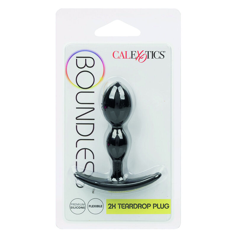 Calexotics-Boundless 2X Teardrop plug-Silicone · Giocattoli anali (imaginea 6)