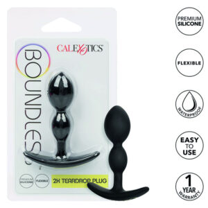 Calexotics-Boundless 2X Teardrop plug-Silicone · Giocattoli anali (imaginea 8)
