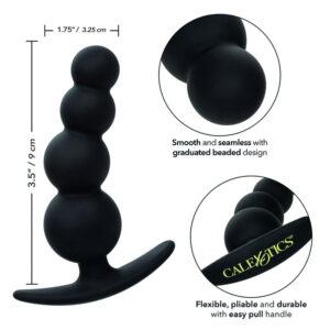 Calexotics-Boundless Plug con Perline-Silicone · Giocattoli anali (imaginea 2)