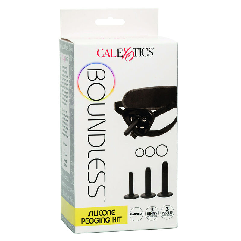 Calexotics-Boundless Set Pegging di Silicone · Strap-on & Imbracature (imaginea 9)