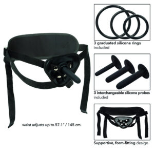 Calexotics-Boundless Set Pegging di Silicone · Strap-on & Imbracature (imaginea 3)