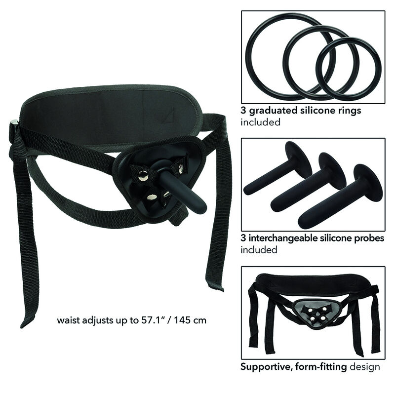 Calexotics-Boundless Set Pegging di Silicone 3 Calexotics-Boundless Set Pegging di Silicone · Strap-on & Imbracature (imaginea 3)