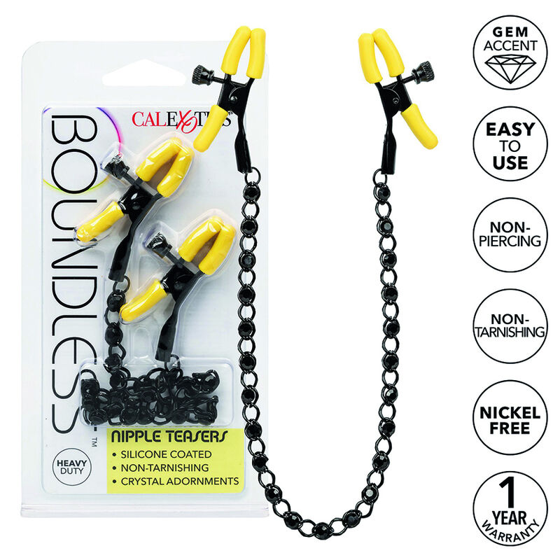 Calexotics-Morsetti regolabili Boundless per cappelli, catena 7 Calexotics-Morsetti regolabili Boundless per cappelli, catena · Accessori BDSM (imaginea 7)