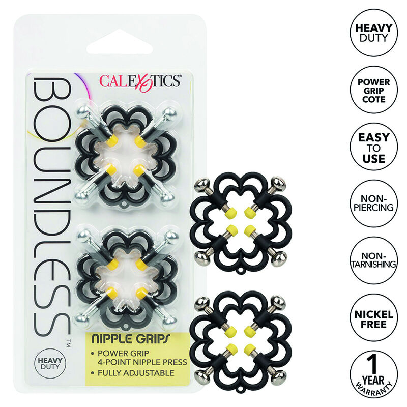 Calexotics-Morsetti Boundless per Capezzoli 2 Calexotics-Morsetti Boundless per Capezzoli · Accessori BDSM (imaginea 2)