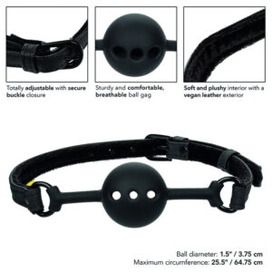 Calexotics-Boundless Morsetto traspirante a sfera in silicone · Bondage & Manette (imaginea 4)