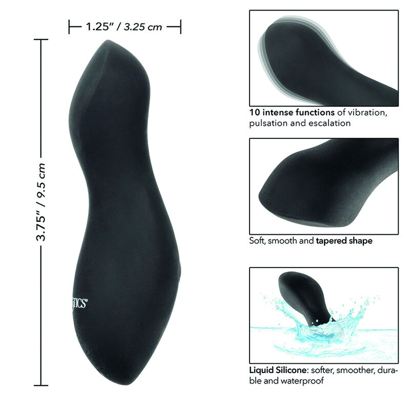 Calexotics-Boundless Vibratore di Massaggio Perfetto Curve-Silicone, 10 · Vibratori (imaginea 9)