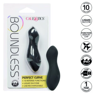 Calexotics-Boundless Vibratore di Massaggio Perfetto Curve-Silicone, 10 · Vibratori (imaginea 2)