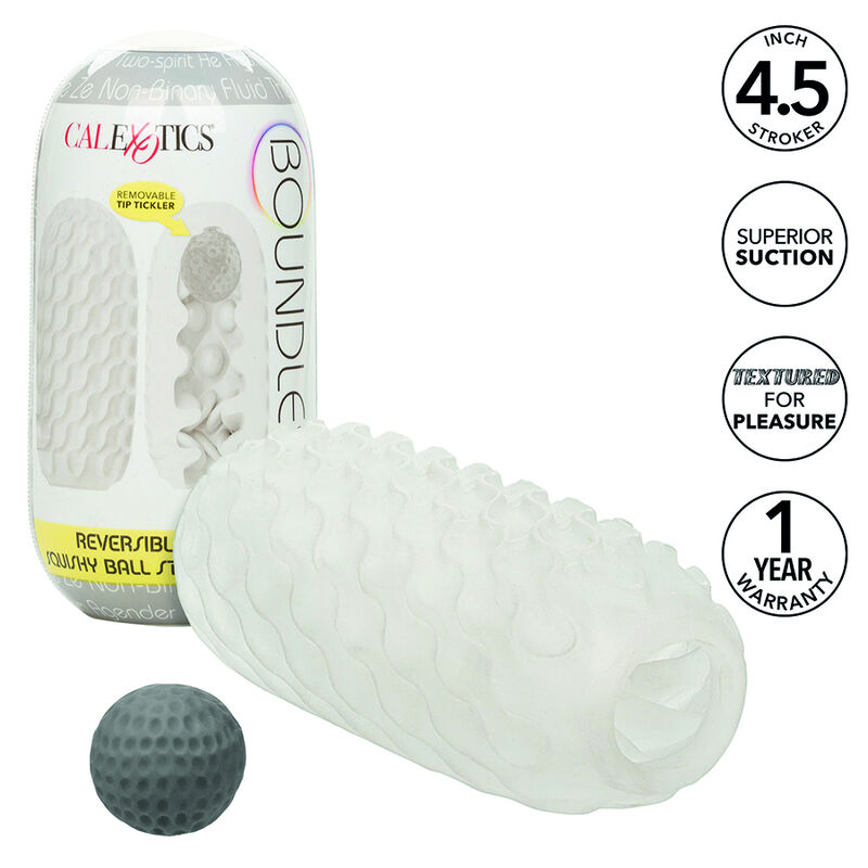 Calexotics-Boundless Stroker Reversibile con Sfera Morbida · Masturbatori (immagine 2)