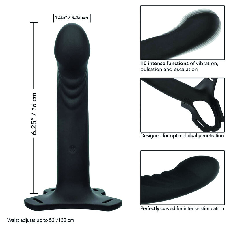 Calexotics-Boundless Ricaricabile Multi-purpose Harness-Silicone · Strap-on & Imbracature (imaginea 9)